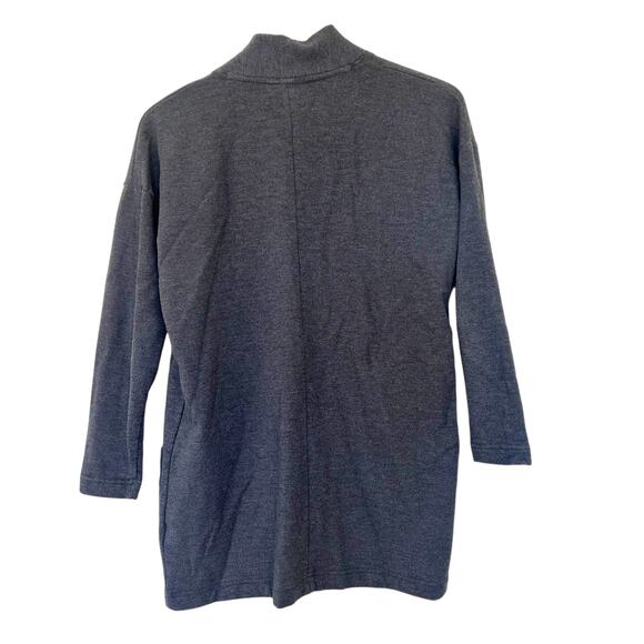 Free Fly Gray Open Front Cardigan Sz S - Picture 4 of 4
